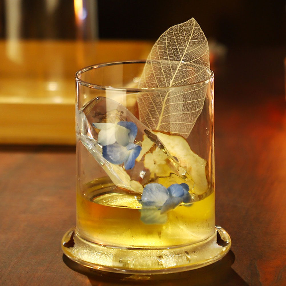 Home Bar Set - 스모크 처리된 칵테일 글라스 세트, 바,